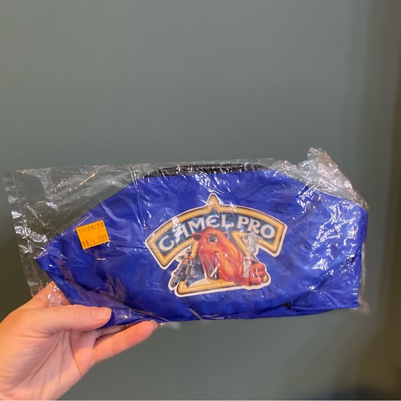 Vintage NOS 1991 Fanny Pack Joe Camel Pro Indy Mile Motorcycle Race - New! - Picture 2 of 5